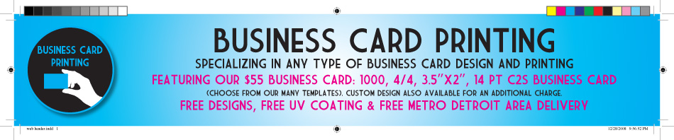 Business Card Printing Detroit